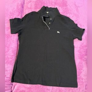 Burberry Black Polo Shirt #504